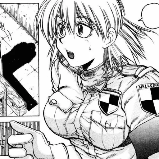 Стикерпак Seras Victoria / hellsing для Telegram