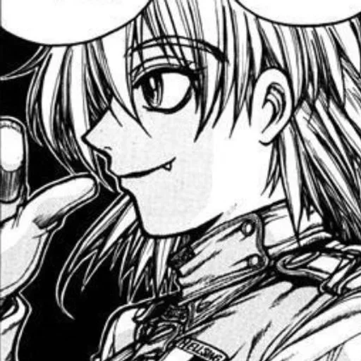 🤍 Стикер «Seras Victoria / hellsing» для Telegram