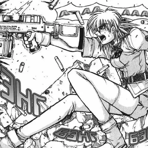 🤍 Стикер «Seras Victoria / hellsing» для Telegram