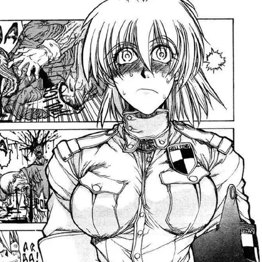 🤍 Стикер «Seras Victoria / hellsing» для Telegram