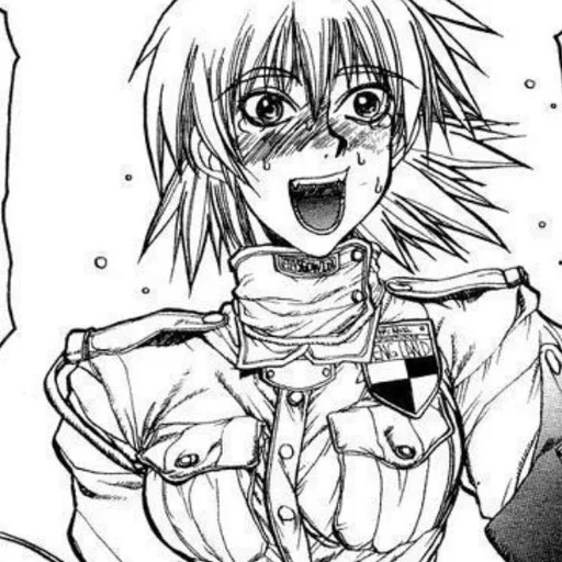 🤍 Стикер «Seras Victoria / hellsing» для Telegram