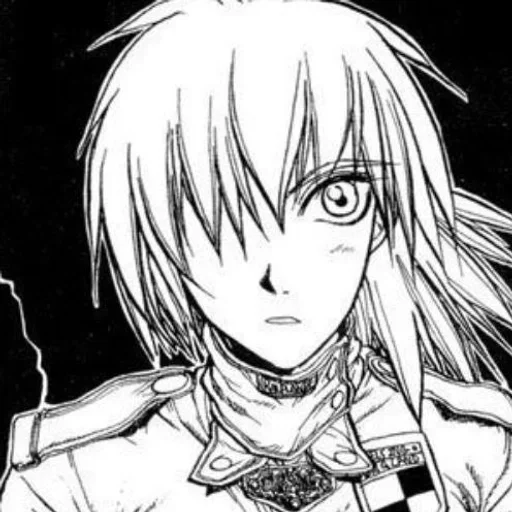 🤍 Стикер «Seras Victoria / hellsing» для Telegram