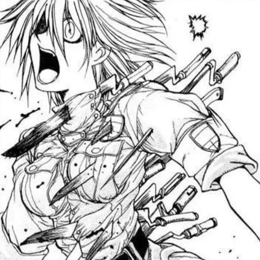 🤍 Стикер «Seras Victoria / hellsing» для Telegram