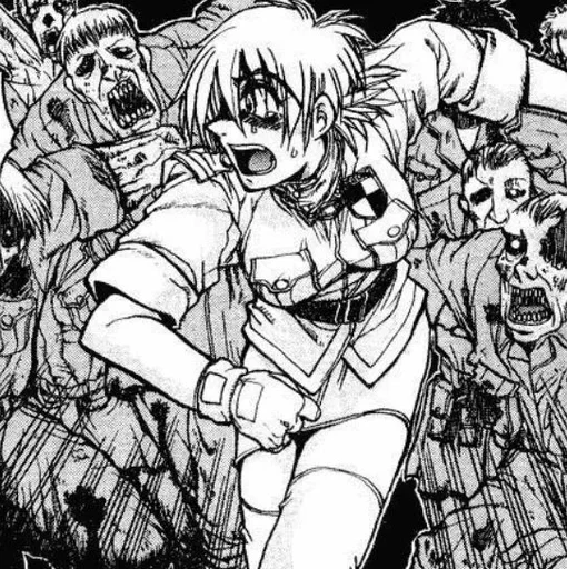 🤍 Стикер «Seras Victoria / hellsing» для Telegram