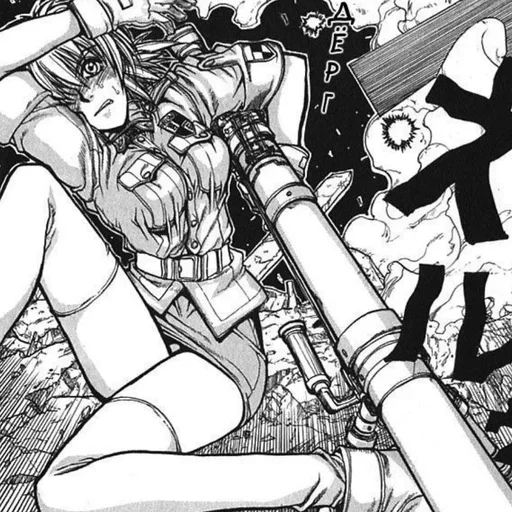 🤍 Стикер «Seras Victoria / hellsing» для Telegram