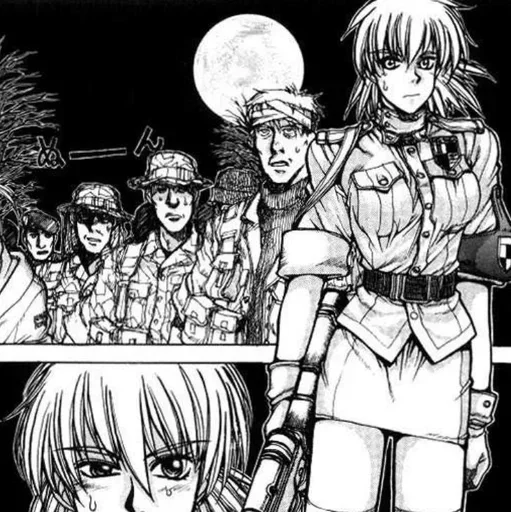 🤍 Стикер «Seras Victoria / hellsing» для Telegram