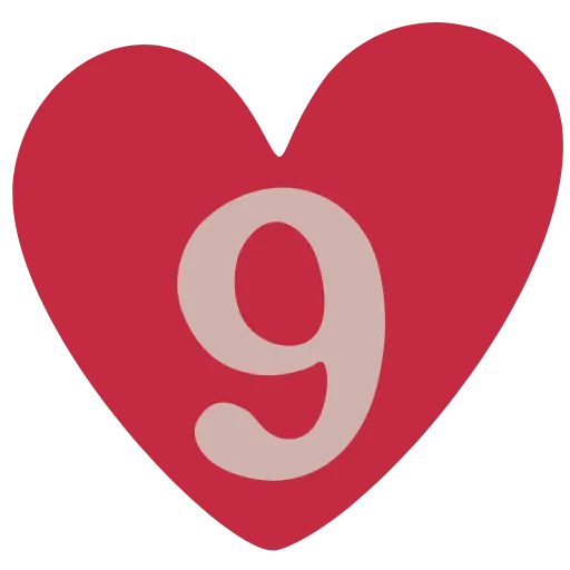 9️⃣ Эмодзи «Сердешный» для Telegram