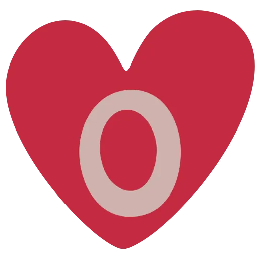 0️⃣ Эмодзи «Сердешный» для Telegram