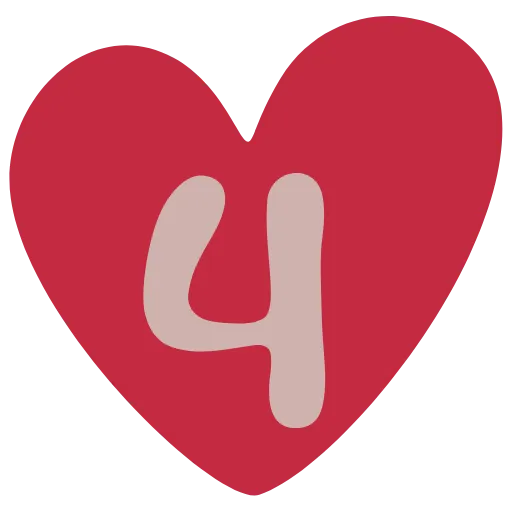 4️⃣ Эмодзи «Сердешный» для Telegram