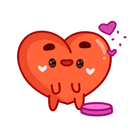 🥰 Стикер «Сердечко» для Telegram