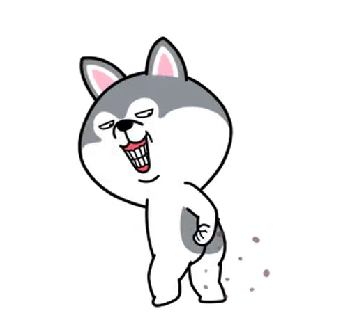 💩 Стикер «Serega+Misha=WORK» для Telegram