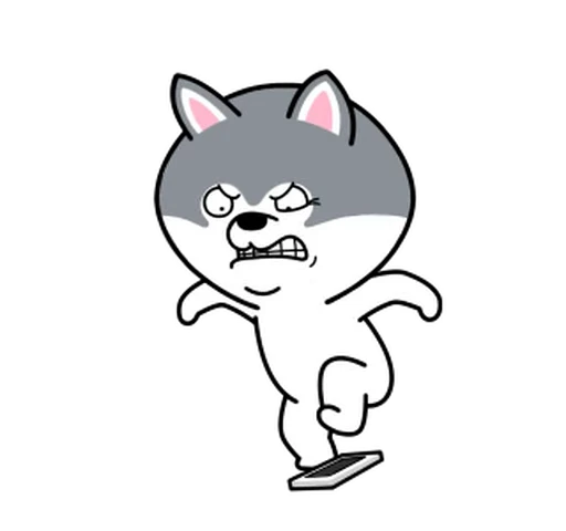 😡 Стикер «Serega+Misha=WORK» для Telegram
