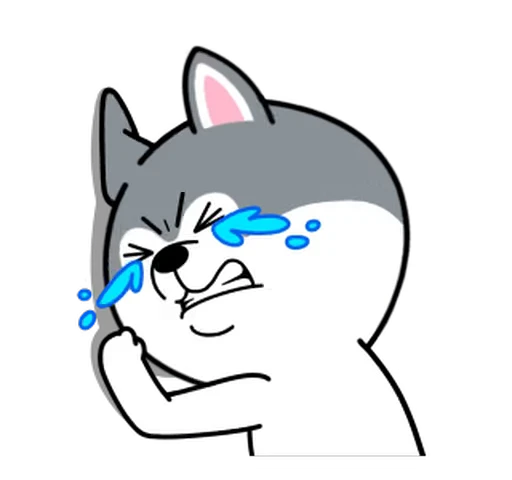 😭 Стикер «Serega+Misha=WORK» для Telegram