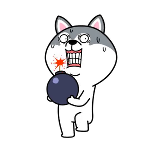 😬 Стикер «Serega+Misha=WORK» для Telegram