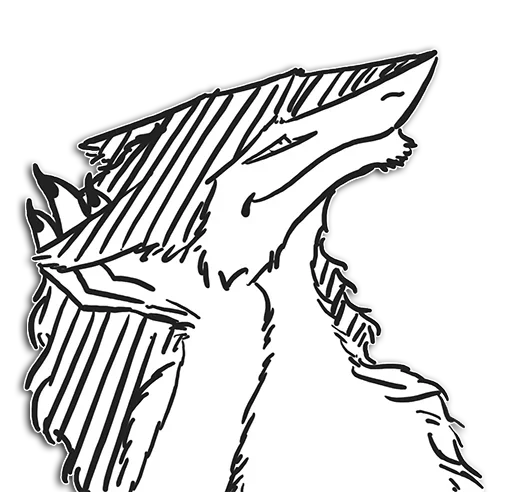 😁 Стикер «Sergal» для Telegram