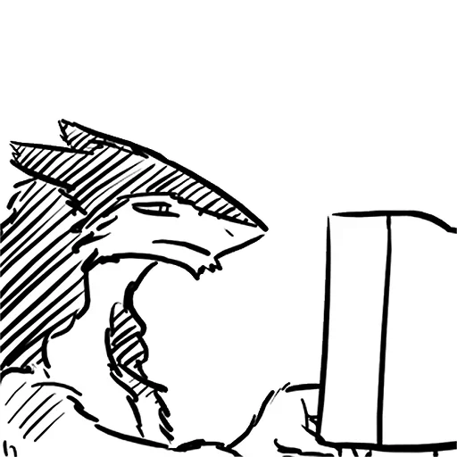 😁 Стикер «Sergal» для Telegram