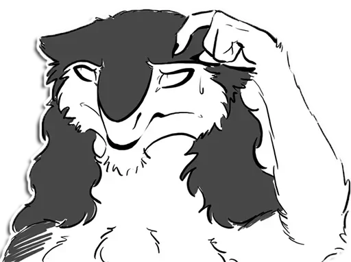 😁 Стикер «Sergal» для Telegram