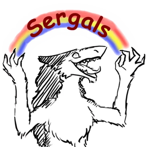 Стикерпак Sergal для Telegram — скачать