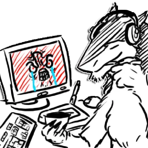 😁 Стикер «Sergal» для Telegram