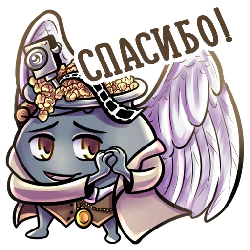 😇 Стикер «Котёл Сериалов —» для Telegram