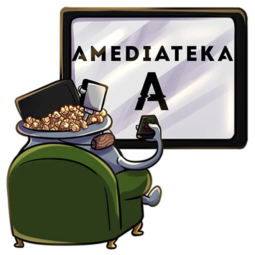 🤝 Стикер «Котёл Сериалов —» для Telegram