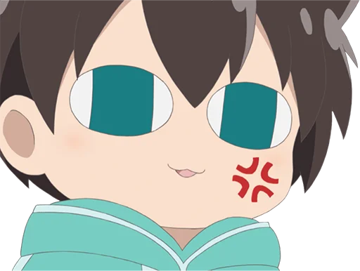 😡 Стикер «Seri Koyuki» для Telegram