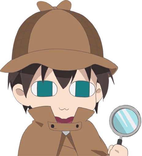 🕵️‍♂️ Стикер «Seri Koyuki» для Telegram
