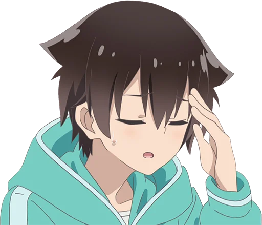 🤦‍♂️ Стикер «Seri Koyuki» для Telegram