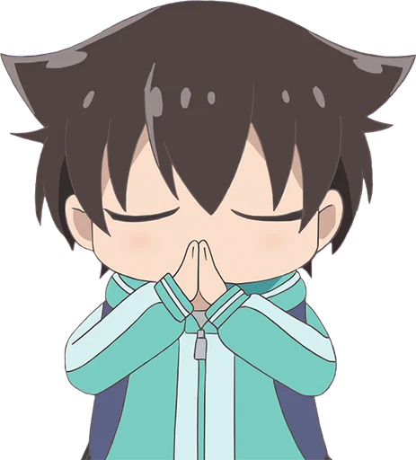 🙏 Стикер «Seri Koyuki» для Telegram