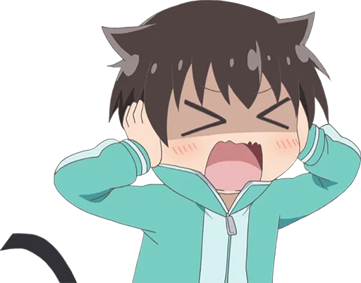 🙉 Стикер «Seri Koyuki» для Telegram
