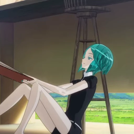 😔 Стикер «Houseki no Kuni» для Telegram