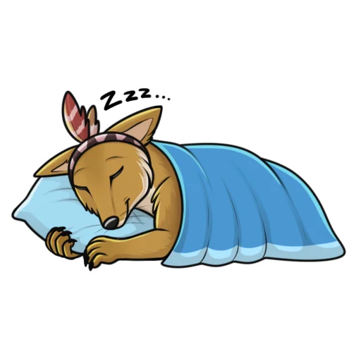 😴 Стикер «Единорожка Сэр Персив» для Telegram
