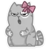 Стикер 12 Бантичка