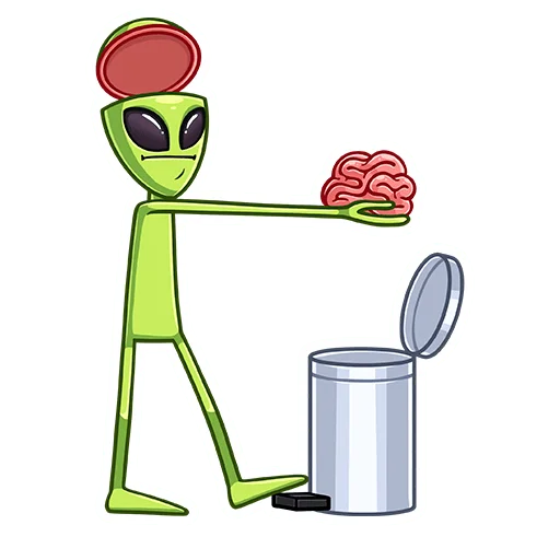 🧠 Стикер «Серёга и клоны» для Telegram