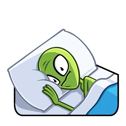 🛏 Стикер «Серёга и клоны» для Telegram