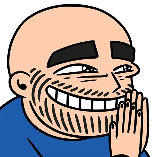 😼 Стикер «Serzh» для Telegram