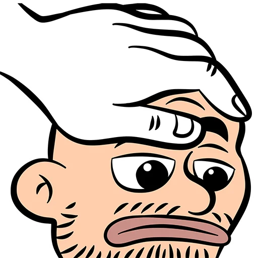 😞 Стикер «Serzh» для Telegram