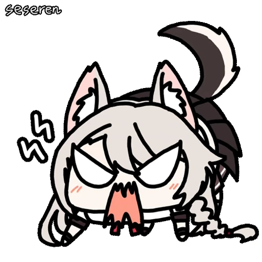 😡 Стикер «Seseren 1» для Telegram