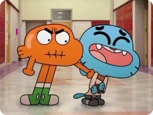 😂 Стикер «Удивительный мир Гамбола» для Telegram