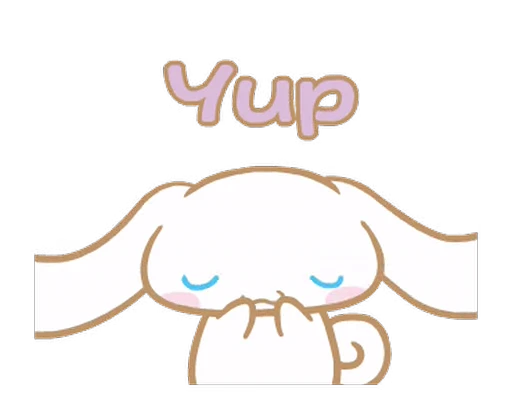 ⭐ Стикер «Милый Cinnamoroll» для Telegram