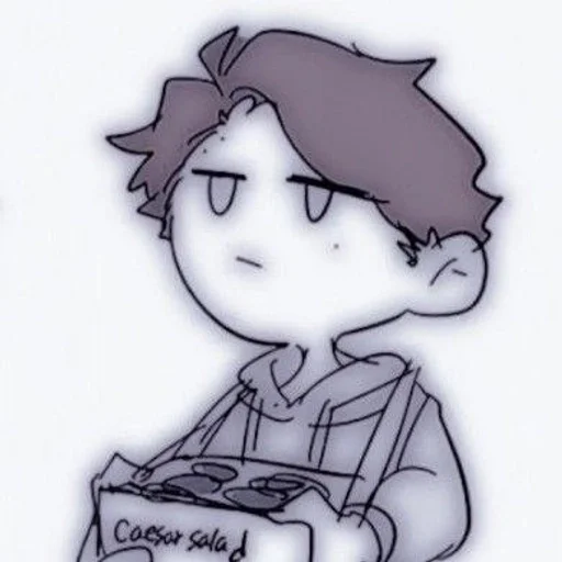 🖤 Стикер «Mark Heathcliff» для Telegram