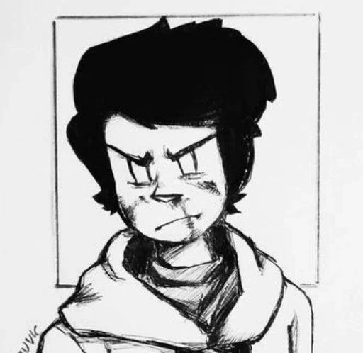 🖤 Стикер «Mark Heathcliff» для Telegram