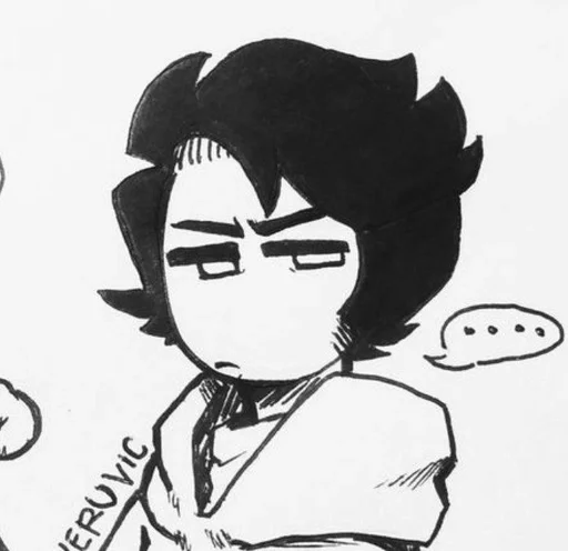 🖤 Стикер «Mark Heathcliff» для Telegram
