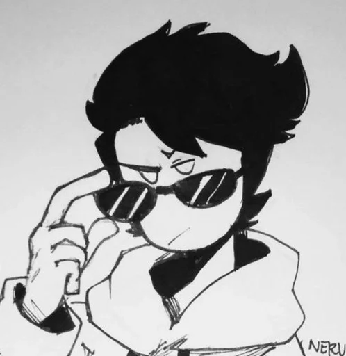 🖤 Стикер «Mark Heathcliff» для Telegram