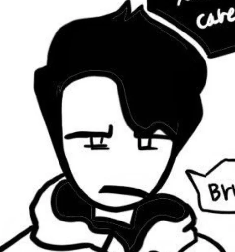 🖤 Стикер «Mark Heathcliff» для Telegram