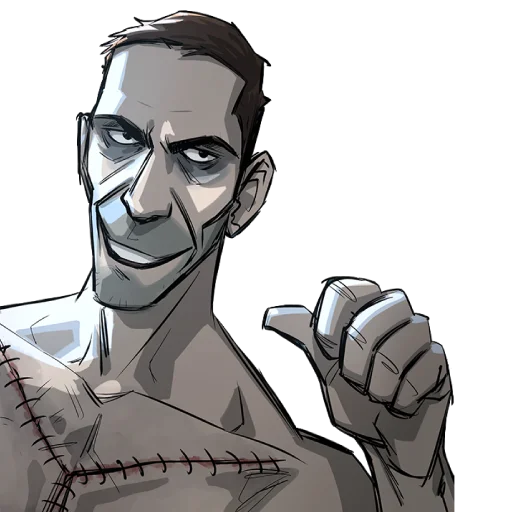 🤟 Стикер «Severe Acrophobias ultimate Spiper» для Telegram