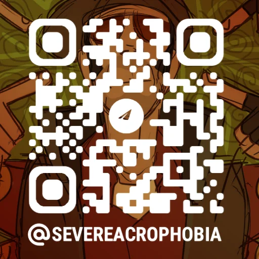 Стикерпак Severe Acrophobias ultimate Spiper для Telegram