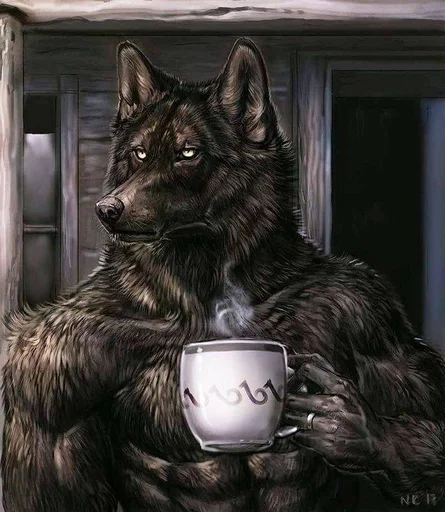 ☕️ Стикер «мир альф» для Telegram