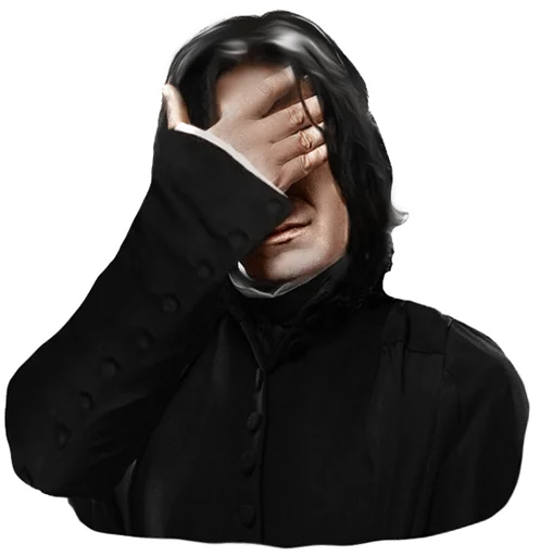 🤦‍♀️ Стикер «Half-blood prince» для Telegram