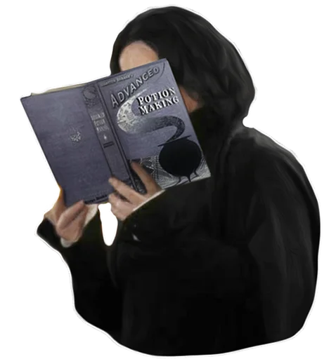 📚 Стикер «Half-blood prince» для Telegram